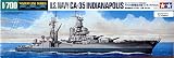 Tamiya 1/700 U.S. Heavy Cruiser Indianapolis CA-35