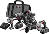 Porter-Cable PC418C-2 18-Volt NiCd Cordless 4-Piece Combo Kit