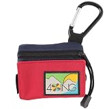 [4ING/フォーイング] KEY COIN CASE<BR>キー コイン ケース（カラー：ネイビー×レッド）鍵 カギ 定期 パス 小銭入れ 4ing
