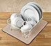 Kitchen Basics 429100 Microfiber Dish Drying Mat, Cream