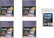4 Pack LOT of Ultra Pro - 25 Pack of 3 x 4 Super Thick Top Load Card Holders (Fits 100 point thick for jersey and bat cards) (100 Top Load Card Holders & 100 Penny Sleeves!)