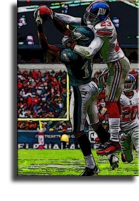 Completely Handpainted American Football Sport Painting, Custom Order FL4008, Oil on Canvas, with Option to Paint Jerry, Brett & Co. from Any Other Favorite Photograph or Picture, Unframed, Size 24