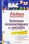 Sciences �conomiques et sociales Tle ES