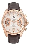 Men’s TAG Heuer Grand Carrera Caliber 17 RS Automatic Chronograph White Dial Watch # CAV514B. FC8171
