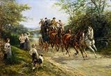 The London Coach by Heywood Hardy - 24