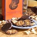 Mallorquinas - Dark Chocolate Covered Marcona Almond Cookies by LaTienda.com