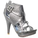 EDEN Women's Gladiator Booties by Michael Antonio GREY