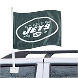 New York Jets Green Car Flag