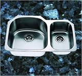 Tools & Hardware : Forgee Dbl Bowl Undermount Stainless Steel kitchen Sink