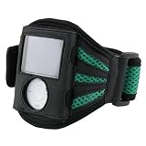 Deluxe ArmBand for iPod Gen3 Nano, Green / Black