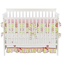 Bananafish 3PC Crib Set- Garden Party