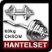 Curl-Hantel-Set*60kg*Chrom