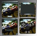 Rally Cars Racing Game Vinyl Decal Skin Protector Cover #19 for Nintendo Gameboy Advance GBA SP Game Boy