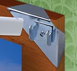 Sierra Tools JT1851 Set of 4 Curtain Rod Holders