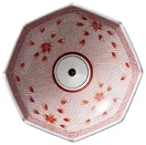 LIXIL(リクシル) INAX XSITE 手洗器 創の美 産地別シリーズ 九谷/寿峰窯(じゅほうがま)手洗器 赤絵網目 L-KT-29/JH2
