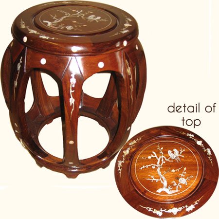 thanksgiving Rosewood Chinese Melon Inlaid MotherB0094FXDFG