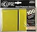 PRO-Matte Eclipse Lemon Yellow Standard Deck Protector sleeves (100 count pack)