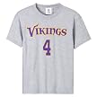 Kids' NFL Favre Vikings Tee - Grey