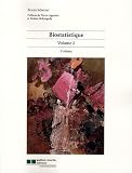 Biostatistique : Volume 2