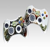 Protective Skin Decorative Decal for XBOX 360 Controller (2pcs in 1)