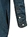 LE3NO Womens Classic Loose Fit Chambray Jean Denim Shirt Dress with Pocket