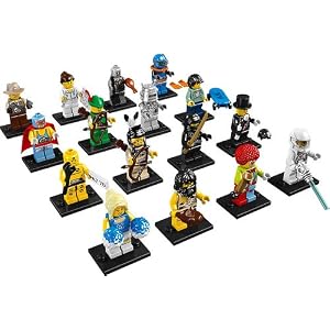 Lego 8683 Minifigures Series 1 - Complete Set of 16 by 