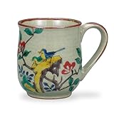 マグカップ　古九谷花鳥 【九谷焼】