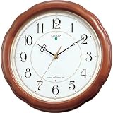 リズム時計｜CITIZEN (シチズン) 掛け時計 ネムリーナマリー 電波時計 4MY651-006