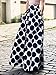 Hemansh's Creation Beautiful Skirt Fashionable Ethnic Indian Designer Long Skirt Stretchable (6, Black-Polka Dot)