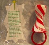Christian Candy Cane Pacifier Ring