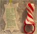 Christian Candy Cane Pacifier Ring
