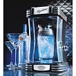 Nostalgia Electrics MSH-105R Retro Series Automatic 16-Ounce Martini Shaker, Red