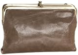 HOBO INTERNATIONAL Leanne Double Frame Convertible Clutch,Stone,one size