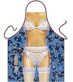 Sex Bomb Sexy Apron for Barbeque and Kitchen designed by Itati