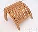 Outdoor Living : InsideOut Teak Adirondack Foot Stool (teak)