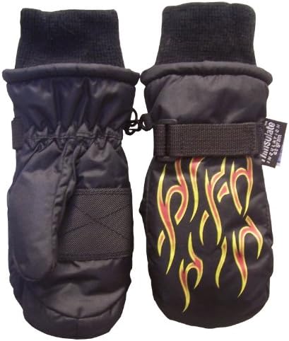 N'ice Caps Flame Print Thinsulate Waterproof Mitten