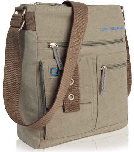 DANIEL RAY Umh&auml;ngetasche CORP.023 Schultertasche Tasche Khaki