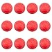 Brybelly 12 Pack of Red Textured Foosballs for Standard Foosball Tables & Classic Tabletop Soccer Game Balls