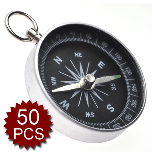 (Price for 50 Pcs) Precise Small Elegant Pocket Compass