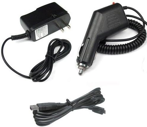 Navman GPS F20 Accessory Bundle - Car Charger + Home Travel AC Charger + USB Data Cable