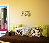 I will lie down and sleep in peace, for you alone, oh Lord, make me dwell in safety. Vinyl wall art Inspirational quotes and saying home decor decal sticker