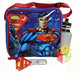 Superman Soft Lunchbox Kit with Sport Water Bottle