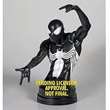 Black Costume Spider-Man Marvel Gentle Giant Exclusive Mini Bust