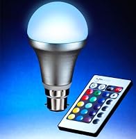 Auraglow BC/B22 Remote Controlled Colour Changing Light Bulb from Auraglow