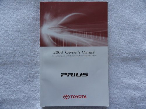 2008 Toyota Prius Owners Manual