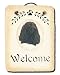 cocker_spaniel27cocker spaniel - Cocker Spaniel black Welcome Slate