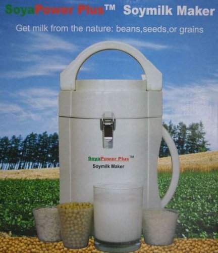 Soyapower Plus soy milk maker, rice milk maker, nut milk maker