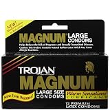 Trojan Condoms Magnum Warm Sensation 12 Pack Condoms