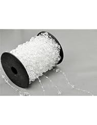 Kitchen: Krismile? 200 Feet Roll Clear Crystal Acrylic Party Garland Centerpiece Bridal Bouquet Decoration/CRYSTAL acrylic bead garland wedding centerpiece floral crafting DIY accessory - Krismile