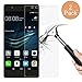 Sony Xperia X screen protector, [2 Pack] Suensan Tempered Glass 9h Hardness Invisible Protection Perfect Fit for Sony X (x ultra clear)